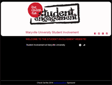 Tablet Screenshot of maryville.orgsync.com