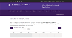 Desktop Screenshot of nsula.orgsync.com