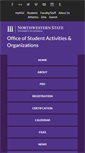 Mobile Screenshot of nsula.orgsync.com